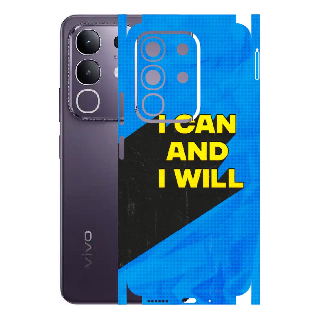 VIVO Z/V/X/T/U/S Series Phone Skins (All Models) - I Can And I Will - 3D Embossed Finish (L-281) Vivo T4X 5G