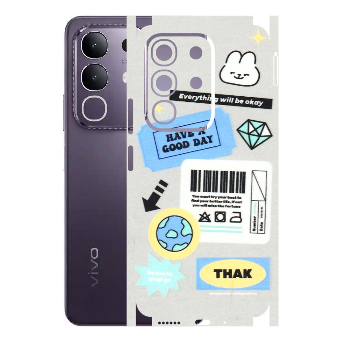 VIVO Z/V/X/T/U/S Series Phone Skins (All Models) - Will Be Okay Design - 3D Embossed Finish (L-316) Vivo T4X 5G