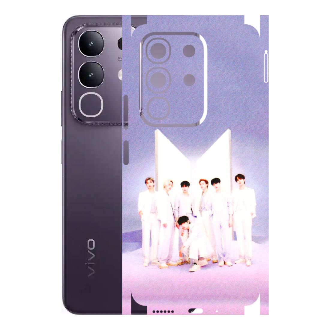 VIVO Z/V/X/T/U/S Series Phone Skins (All Models) - BTS - 3D Embossed Finish (L-94) Vivo T4X 5G