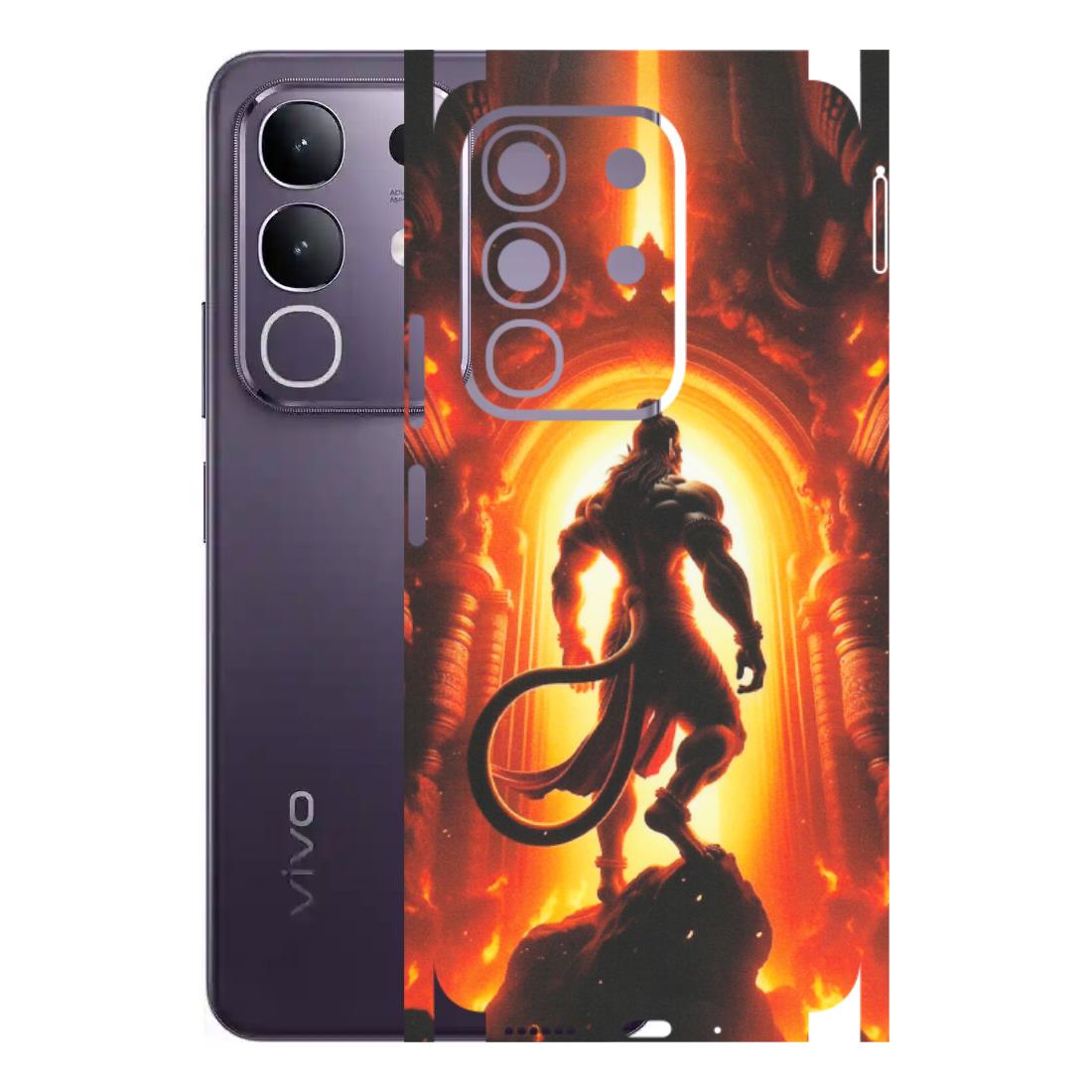 VIVO Z/V/X/T/U/S Series Phone Skins (All Models) - HanumanJi - Matte Finish (M-06) Vivo T4X 5G