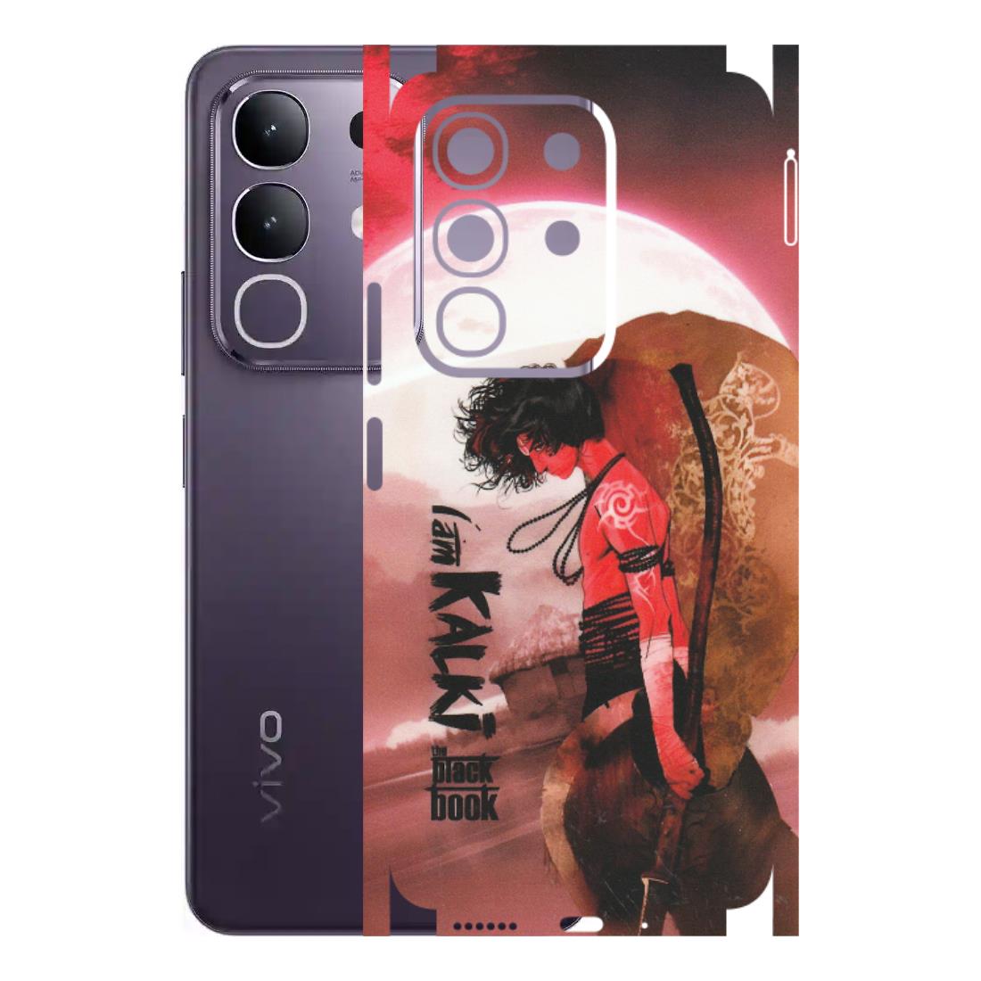 VIVO Z/V/X/T/U/S Series Phone Skins (All Models) - The Black Book Kalia Anime - Matte Finish (M-129) Vivo T4X 5G