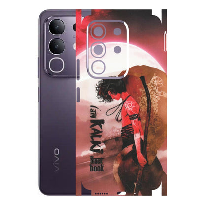 VIVO Z/V/X/T/U/S Series Phone Skins (All Models) - The Black Book Kalia Anime - Matte Finish (M-129) Vivo T4X 5G