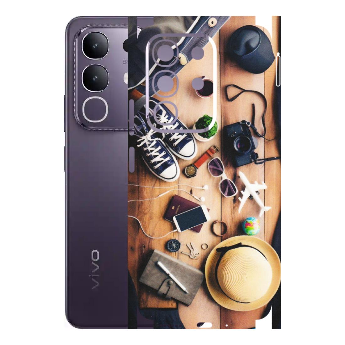 VIVO Z/V/X/T/U/S Series Phone Skins (All Models) - Travel Wanderlust - Matte Finish (M-133) Vivo T4X 5G