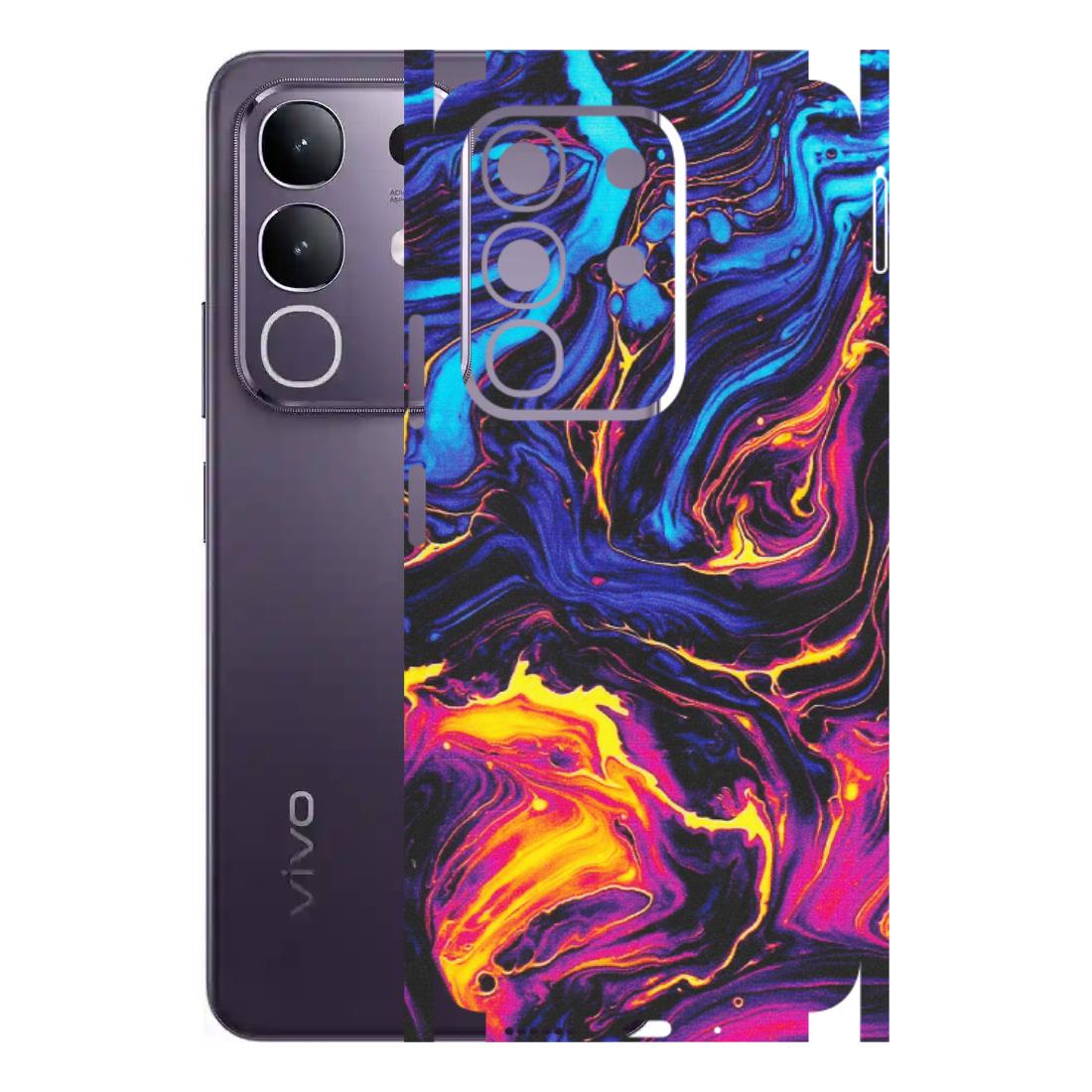 VIVO Z/V/X/T/U/S Series Phone Skins (All Models) - Abstract Paint Classy - Matte Finish (M-15) Vivo T4X 5G