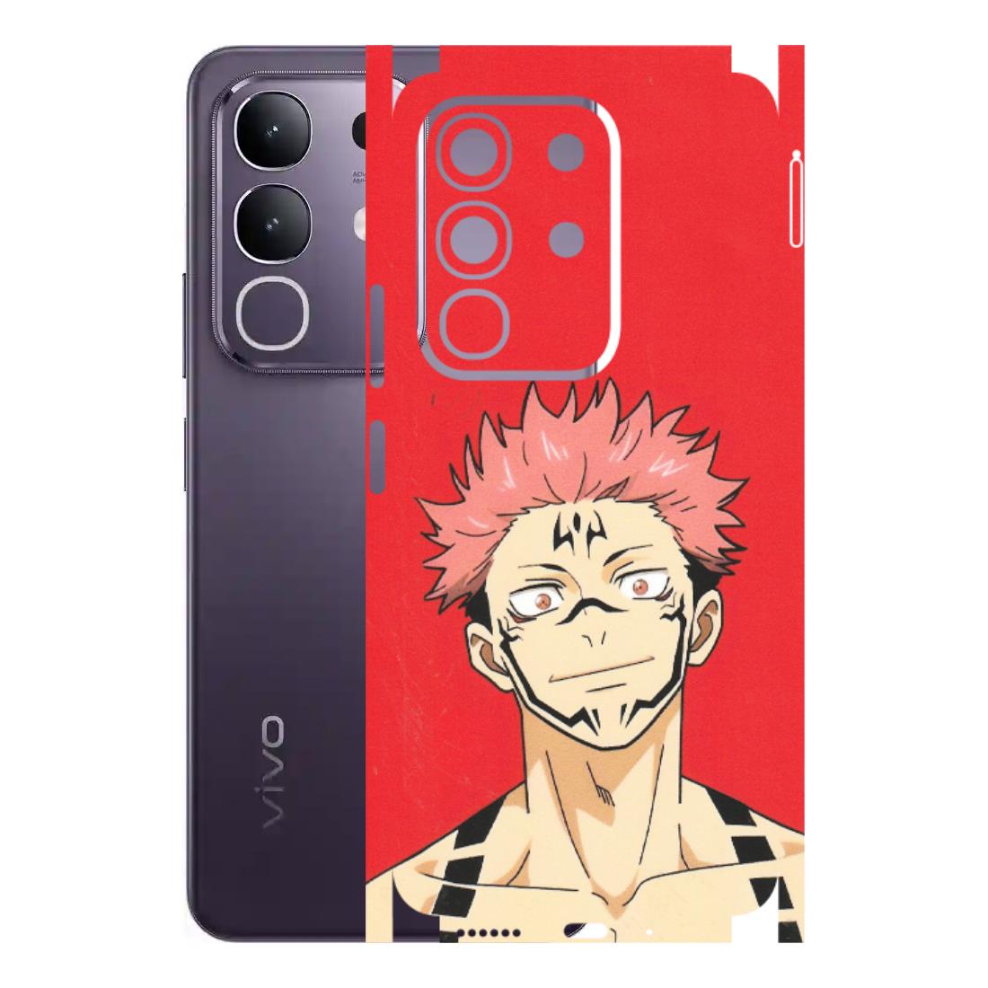 VIVO Z/V/X/T/U/S Series Phone Skins (All Models) - Ryomen Sukuna Fun Anime - Matte Finish (M-153) Vivo T4X 5G