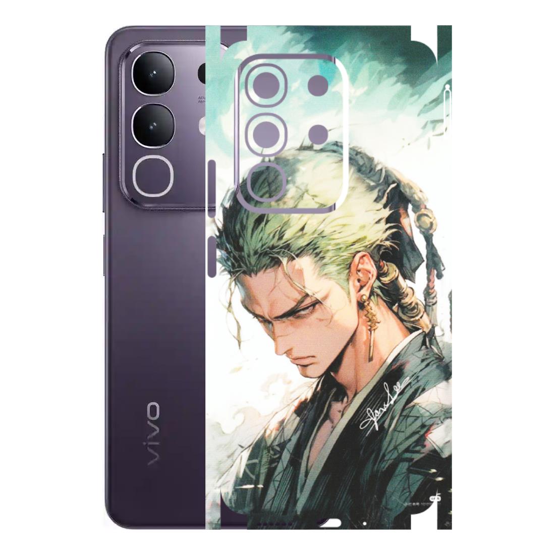 VIVO Z/V/X/T/U/S Series Phone Skins (All Models) - Pirate Hunter One Piece Anime - Matte Finish (M-157) Vivo T4X 5G