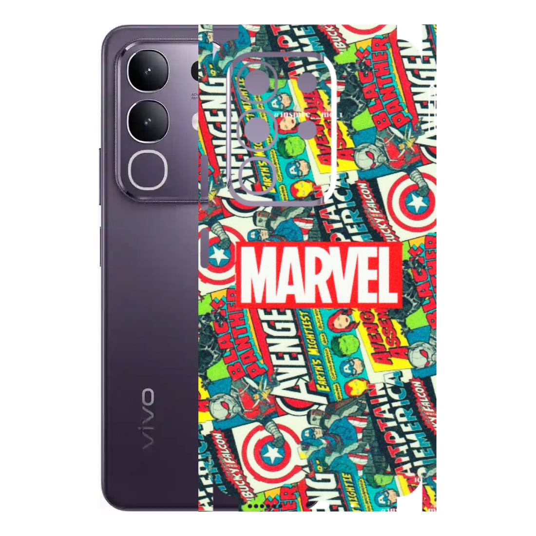 VIVO Z/V/X/T/U/S Series Phone Skins (All Models) - Marvel Comic Lover - Matte Finish (M-30) Vivo T4X 5G