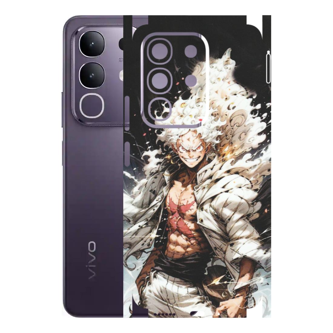VIVO Z/V/X/T/U/S Series Phone Skins (All Models) - Anime Angry Classy Character - Matte Finish (M-34) Vivo T4X 5G