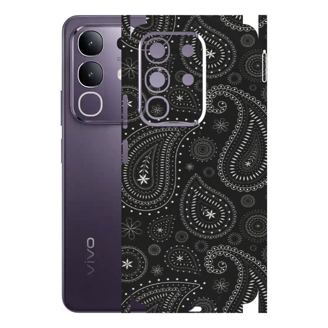 VIVO Z/V/X/T/U/S Series Phone Skins (All Models) - Black Sober Kerry - Matte Finish (M-37) Vivo T4X 5G