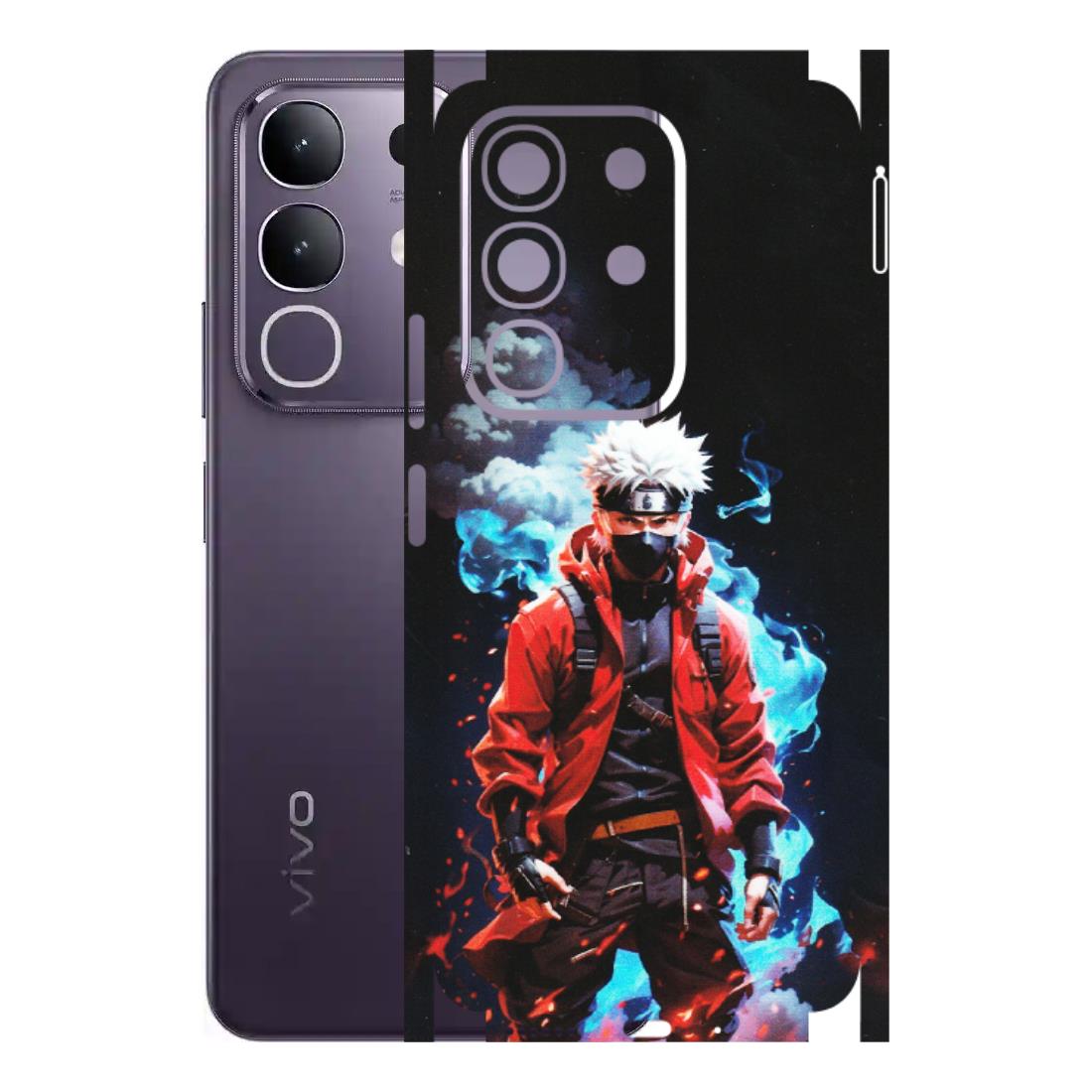 VIVO Z/V/X/T/U/S Series Phone Skins (All Models) - Kakashi Hatake Naruto - Matte Finish (M-60) Vivo T4X 5G
