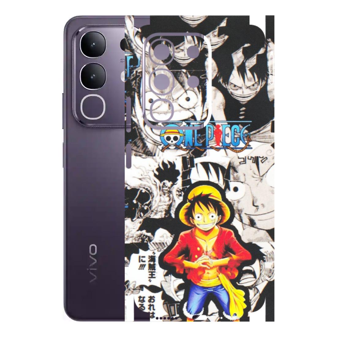 VIVO Z/V/X/T/U/S Series Phone Skins (All Models) - One Piece B&W - Matte Finish (M-63) Vivo T4X 5G
