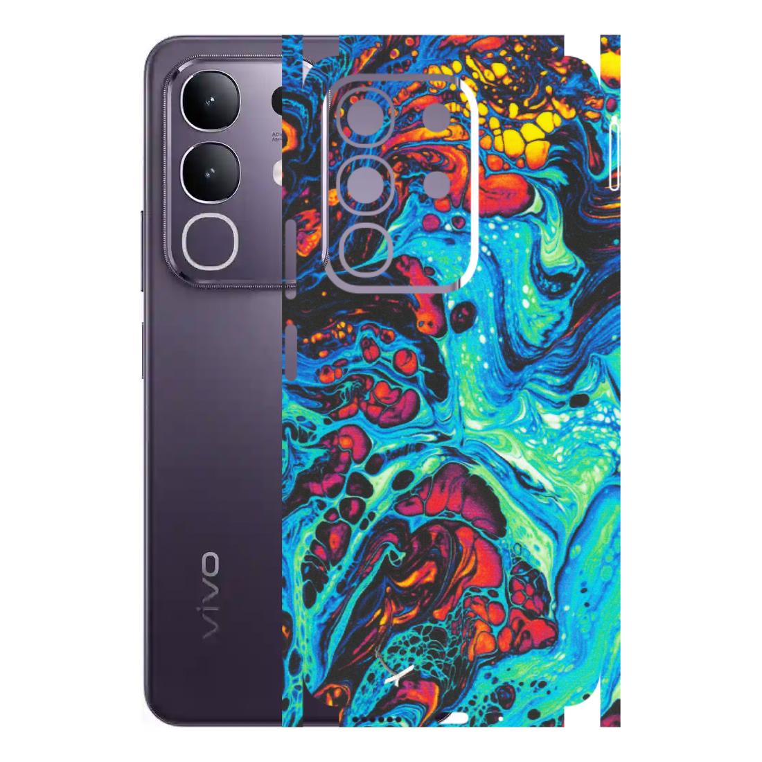 VIVO Z/V/X/T/U/S Series Phone Skins (All Models) - Majestic Galactic Marbel - Matte Finish (M-85) Vivo T4X 5G