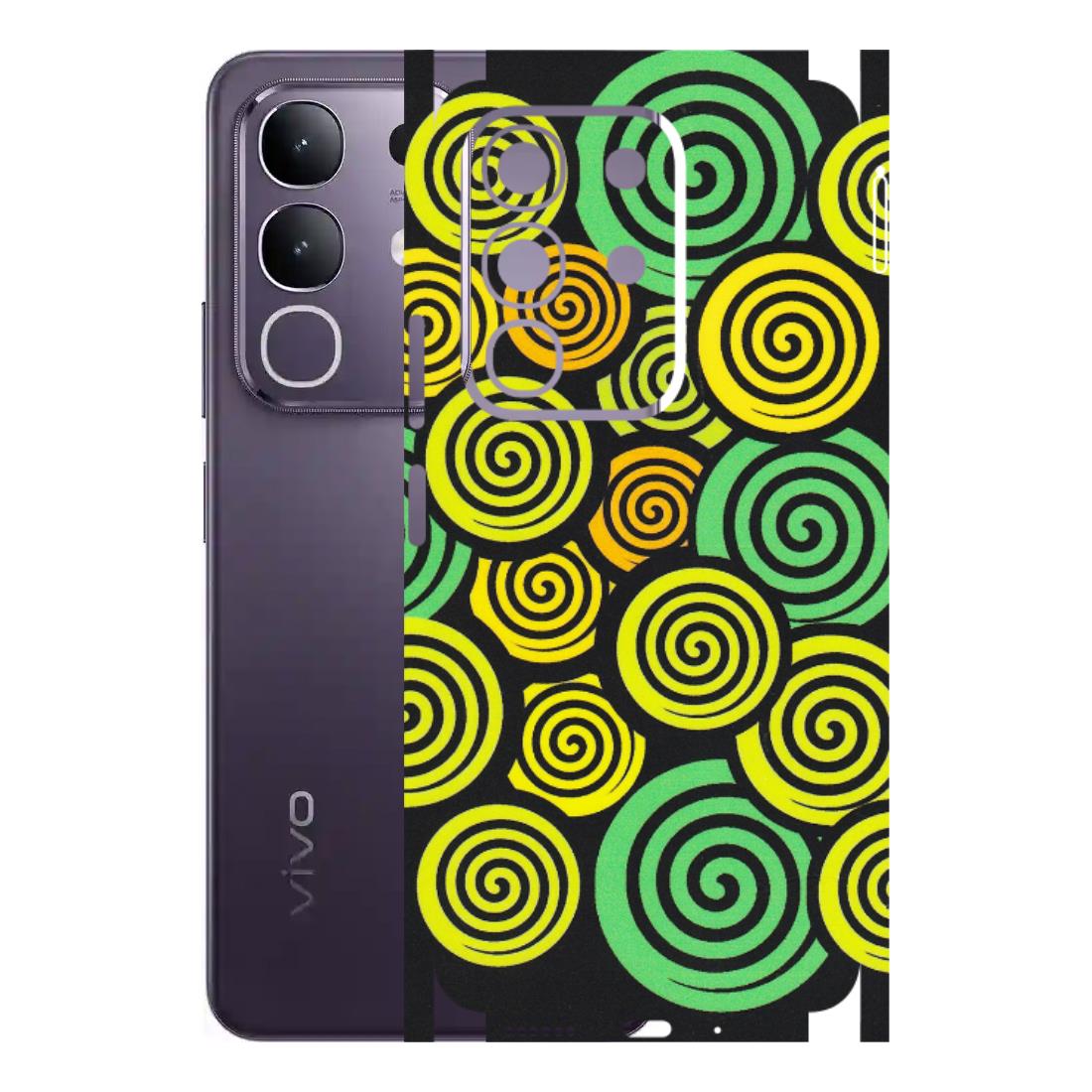 VIVO Z/V/X/T/U/S Series Phone Skins (All Models) - Crazy Spiral - Matte Finish (M-91) Vivo T4X 5G