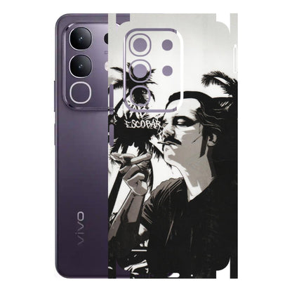 VIVO Z/V/X/T/U/S Series Phone Skins (All Models) - Pab Escobar - Transparent Finish (T-05) Vivo T4X 5G
