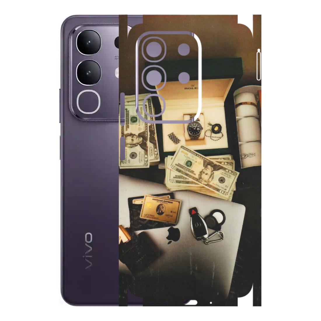 VIVO Z/V/X/T/U/S Series Phone Skins (All Models) - Luxury Lifestyle - Transparent Finish (T-11) Vivo T4X 5G