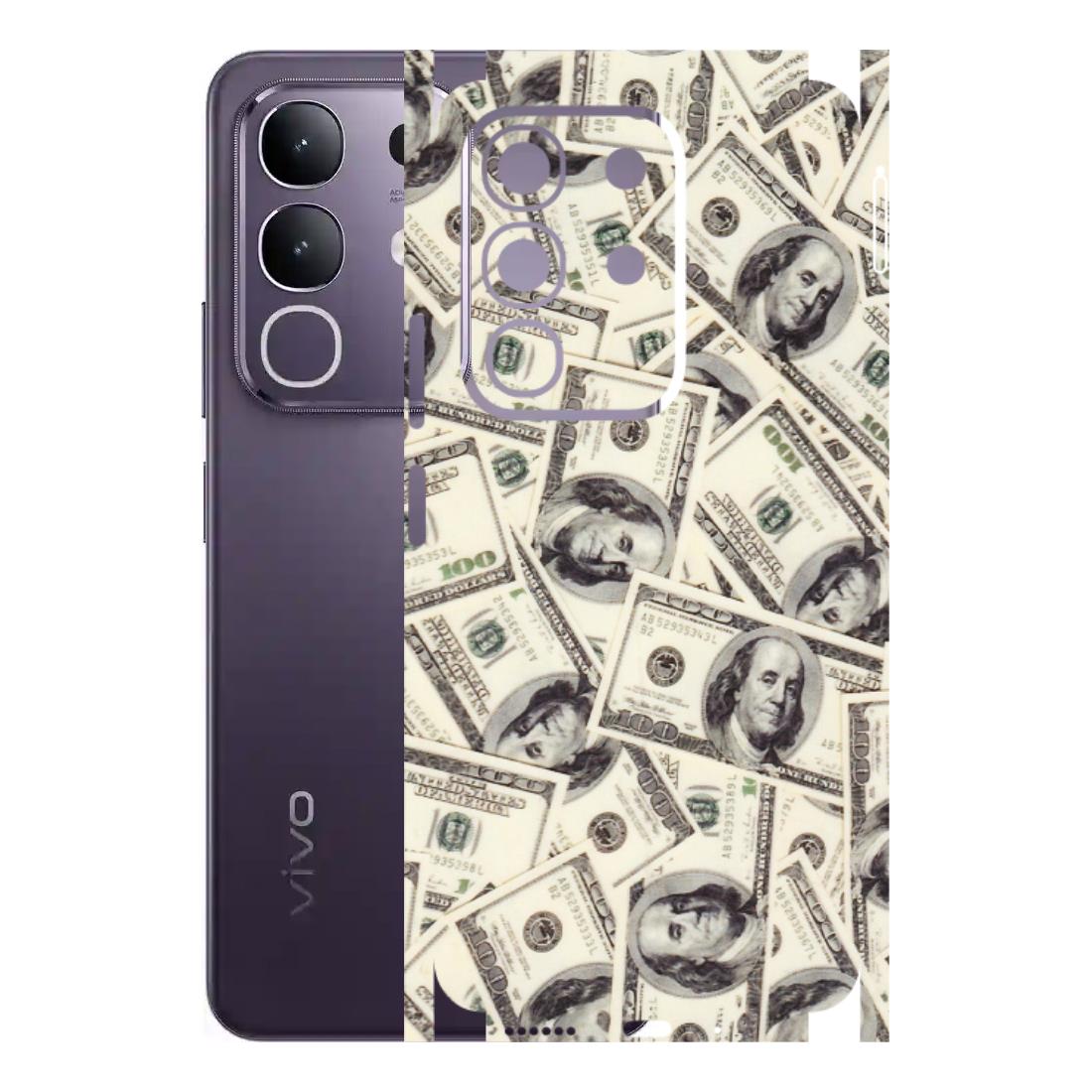 VIVO Z/V/X/T/U/S Series Phone Skins (All Models) - Dollar Lover - Transparent Finish (T-17) Vivo T4X 5G