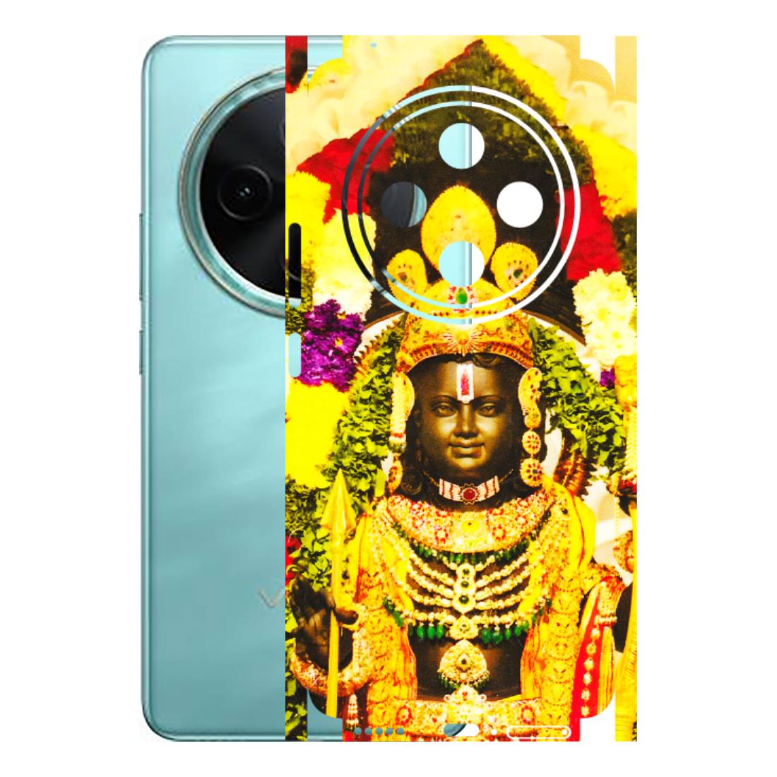 VIVO Z/V/X/T/U/S Series Phone Skins (All Models) - Ram Lalla Ayodhya - 3D Embossed Finish (L-103) Vivo T4 5G