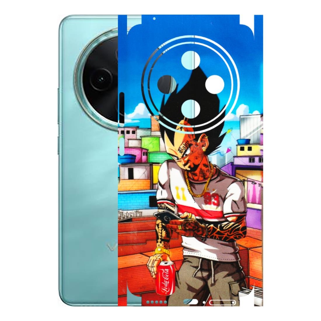 VIVO Z/V/X/T/U/S Series Phone Skins (All Models) - Vegeta - 3D Embossed Finish (L-136) Vivo T4 5G