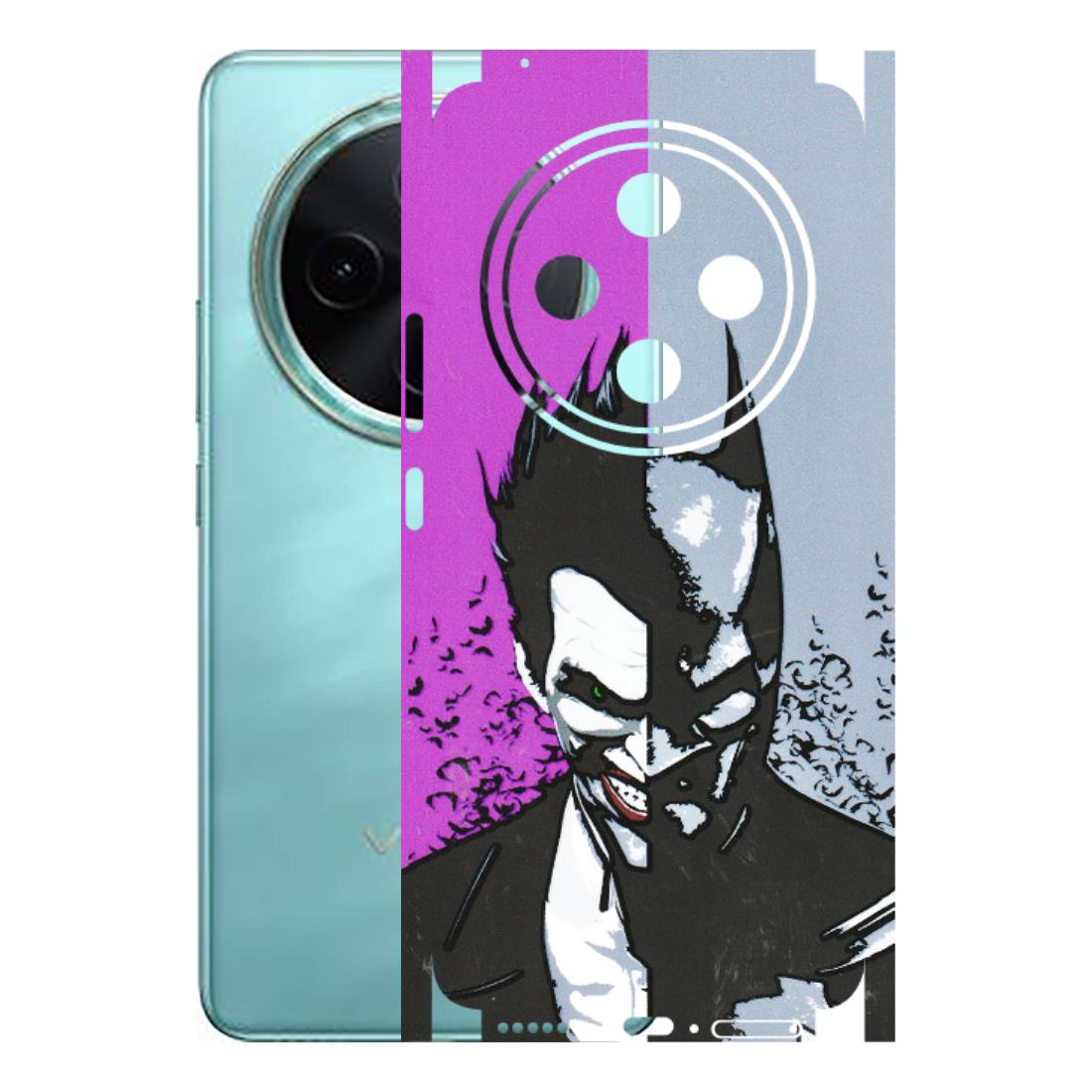 VIVO Z/V/X/T/U/S Series Phone Skins (All Models) - Batman & Joker - 3D Embossed Finish (L-143) Vivo T4 5G