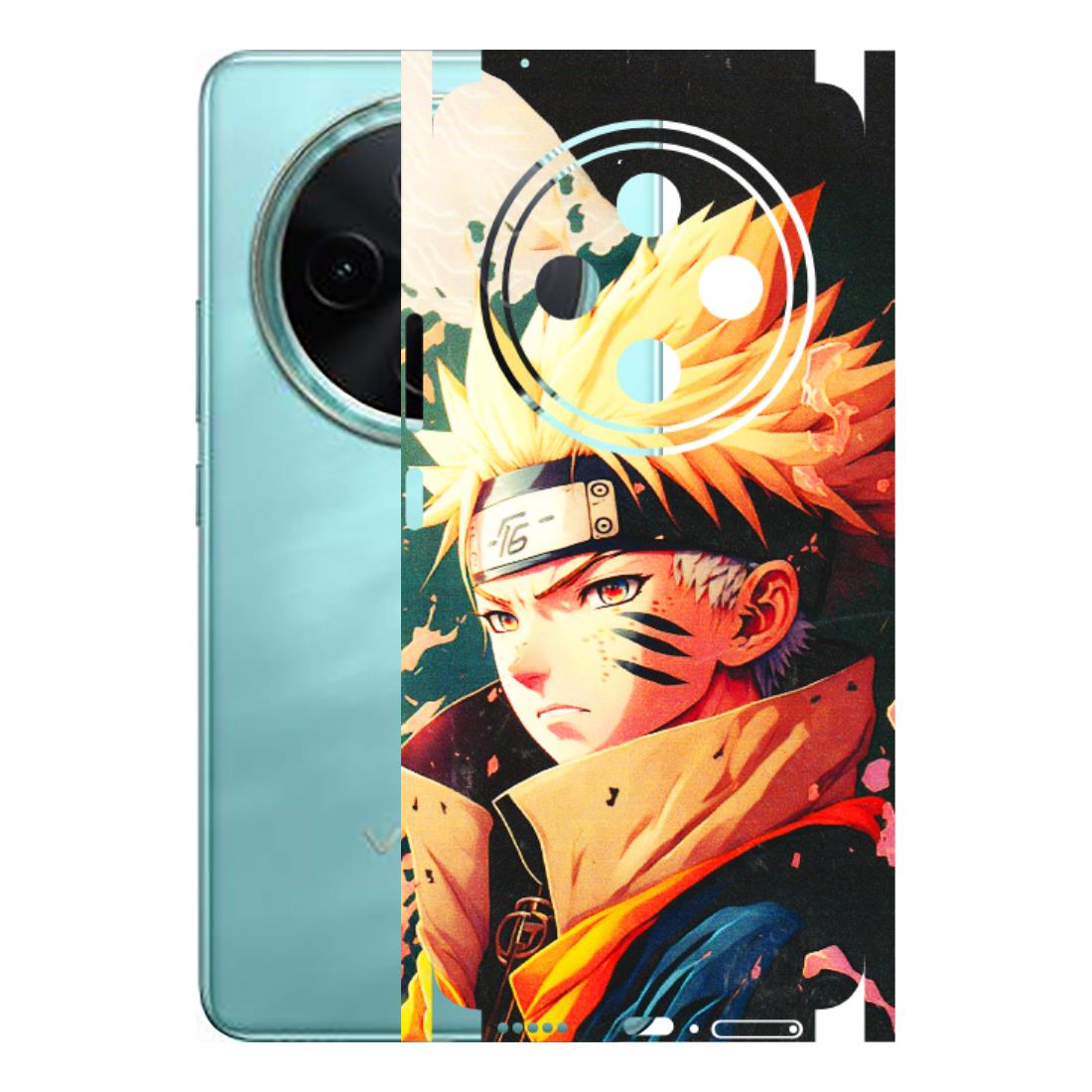 VIVO Z/V/X/T/U/S Series Phone Skins (All Models) - New Naruto - 3D Embossed Finish (L-148) Vivo T4 5G