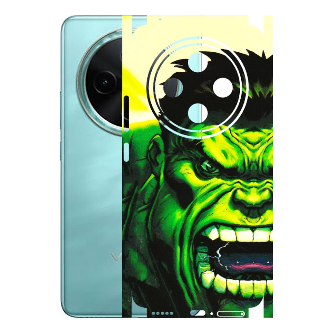 VIVO Z/V/X/T/U/S Series Phone Skins (All Models) - Hulk - 3D Embossed Finish (L-180) Vivo T4 5G