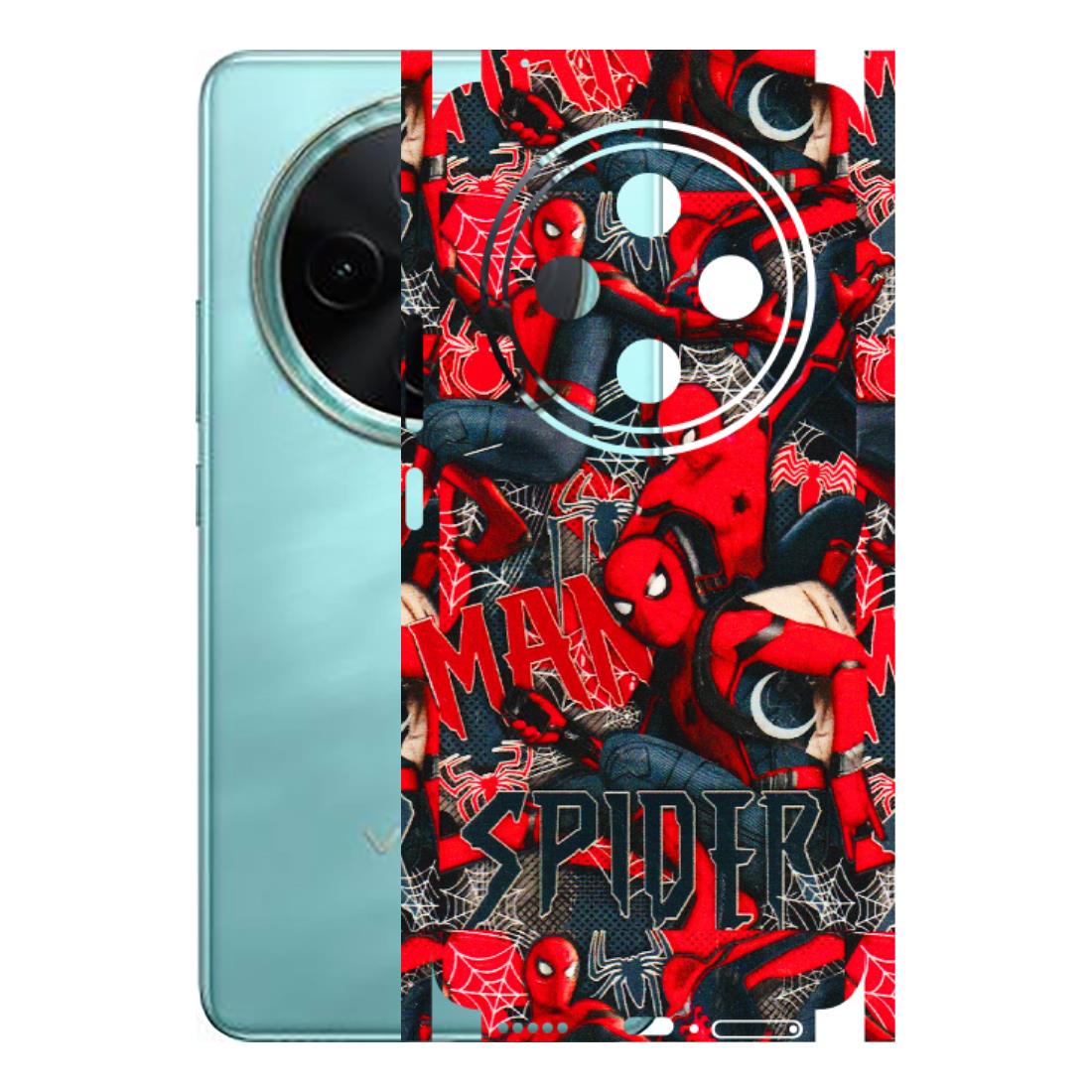 VIVO Z/V/X/T/U/S Series Phone Skins (All Models) - SpiderMan Cool - 3D Embossed Finish (L-188) Vivo T4 5G