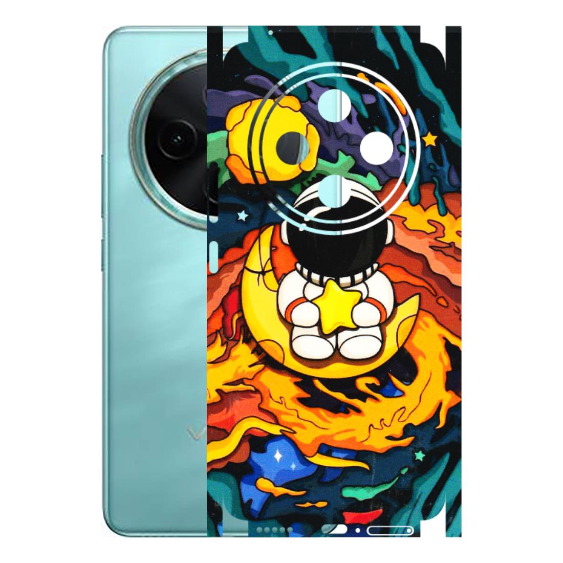 VIVO Z/V/X/T/U/S Series Phone Skins (All Models) - Baby Astronaut - 3D Embossed Finish (L-197) Vivo T4 5G