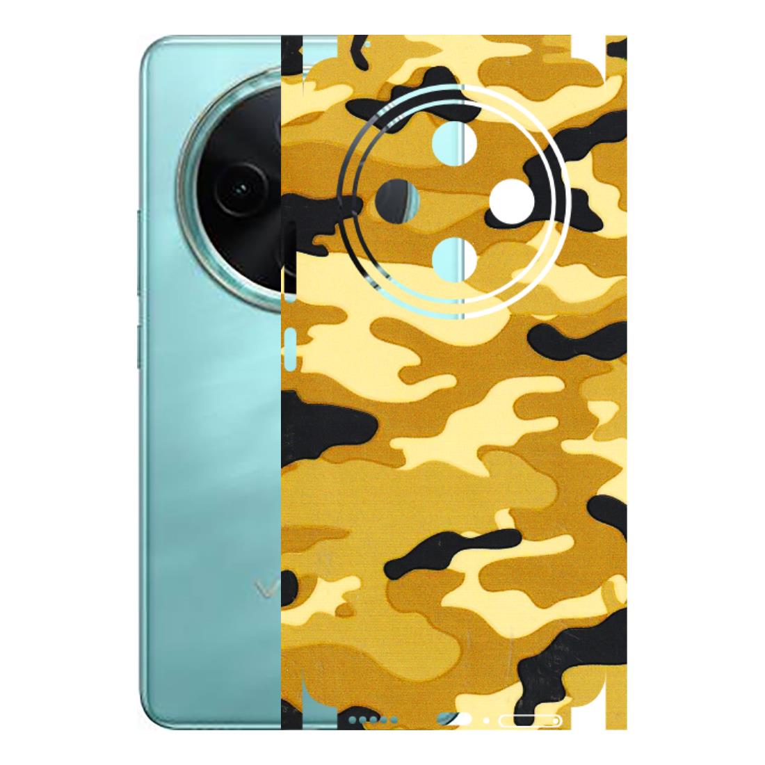 VIVO Z/V/X/T/U/S Series Phone Skins (All Models) - Indian Camo - 3D Embossed Finish (L-228) Vivo T4 5G