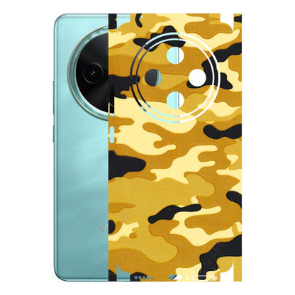 VIVO Z/V/X/T/U/S Series Phone Skins (All Models) - Indian Camo - 3D Embossed Finish (L-228) Vivo T4 5G
