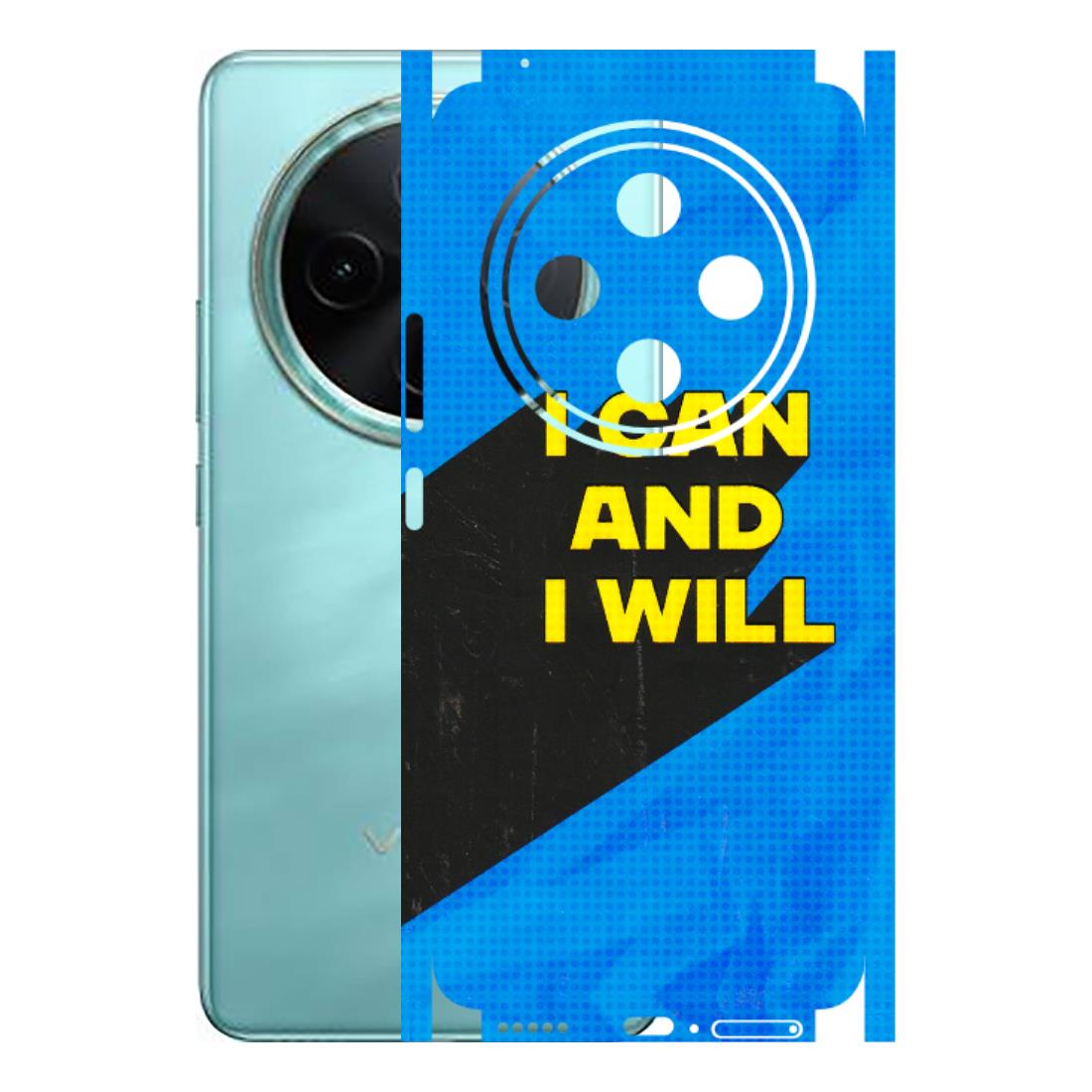 VIVO Z/V/X/T/U/S Series Phone Skins (All Models) - I Can And I Will - 3D Embossed Finish (L-281) Vivo T4 5G