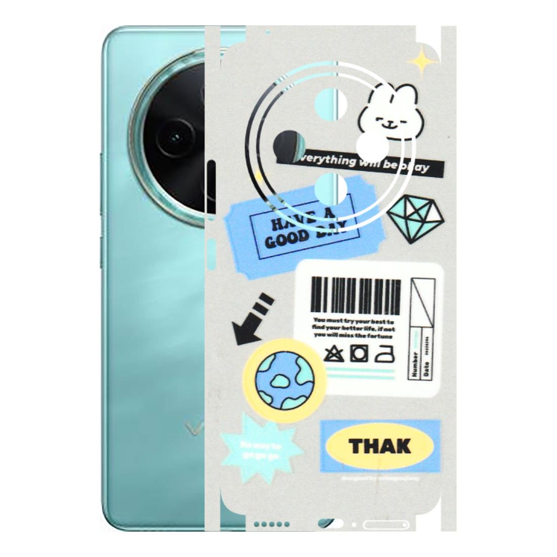 VIVO Z/V/X/T/U/S Series Phone Skins (All Models) - Will Be Okay Design - 3D Embossed Finish (L-316) Vivo T4 5G