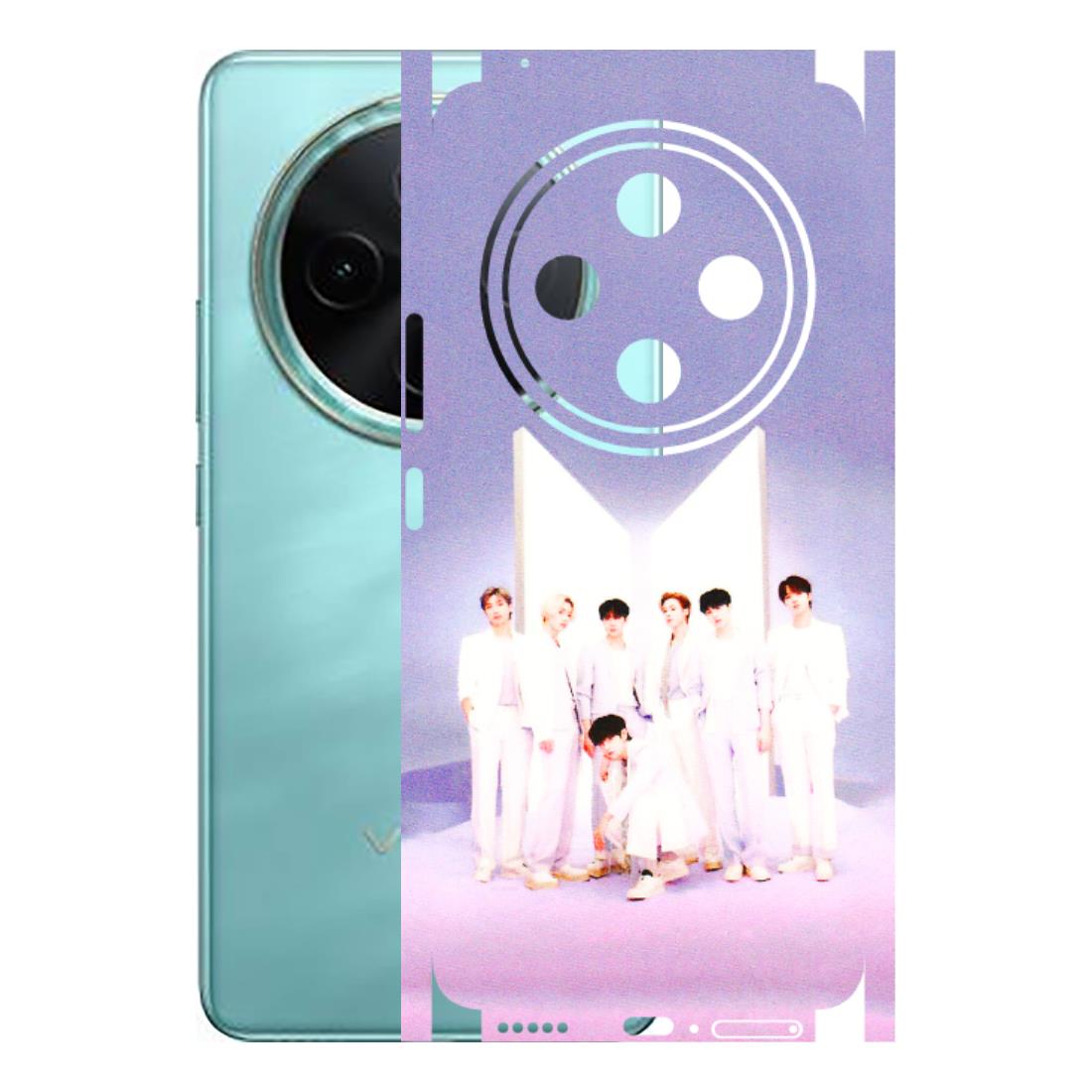 VIVO Z/V/X/T/U/S Series Phone Skins (All Models) - BTS - 3D Embossed Finish (L-94) Vivo T4 5G