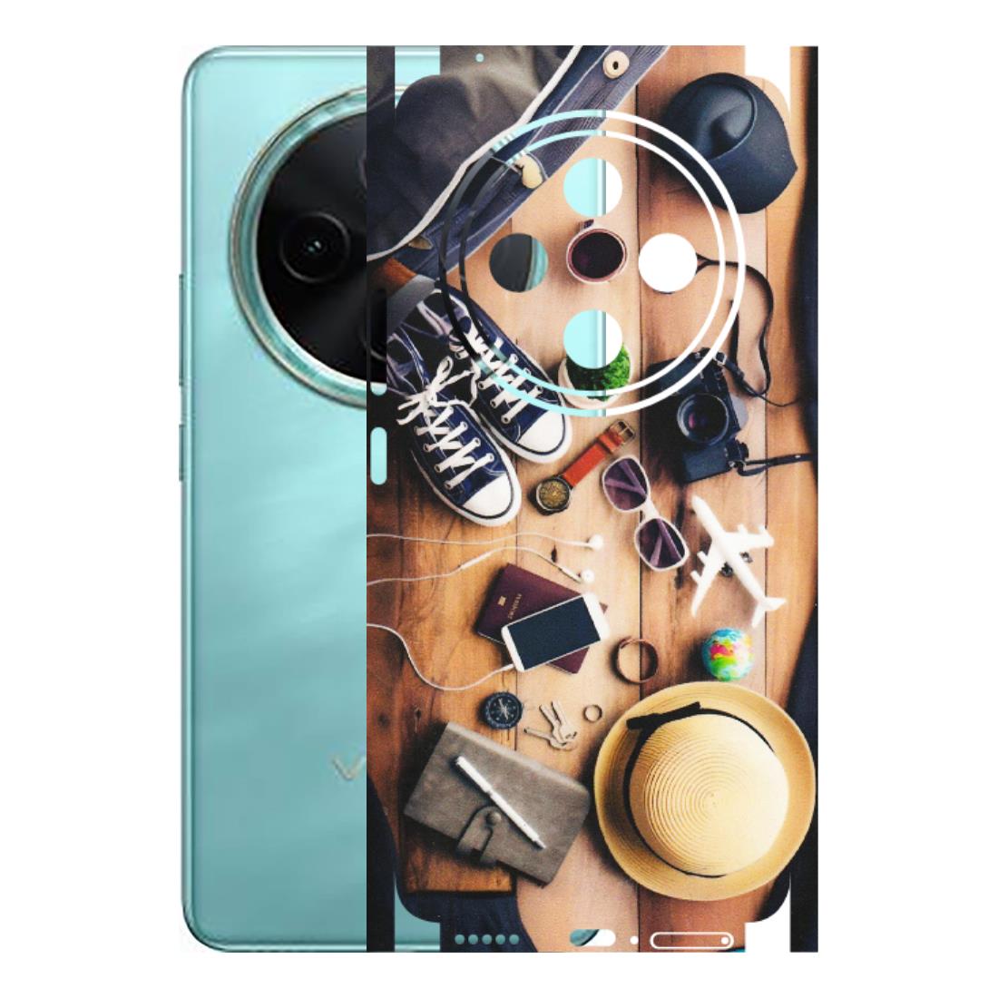 VIVO Z/V/X/T/U/S Series Phone Skins (All Models) - Travel Wanderlust - Matte Finish (M-133) Vivo T4 5G