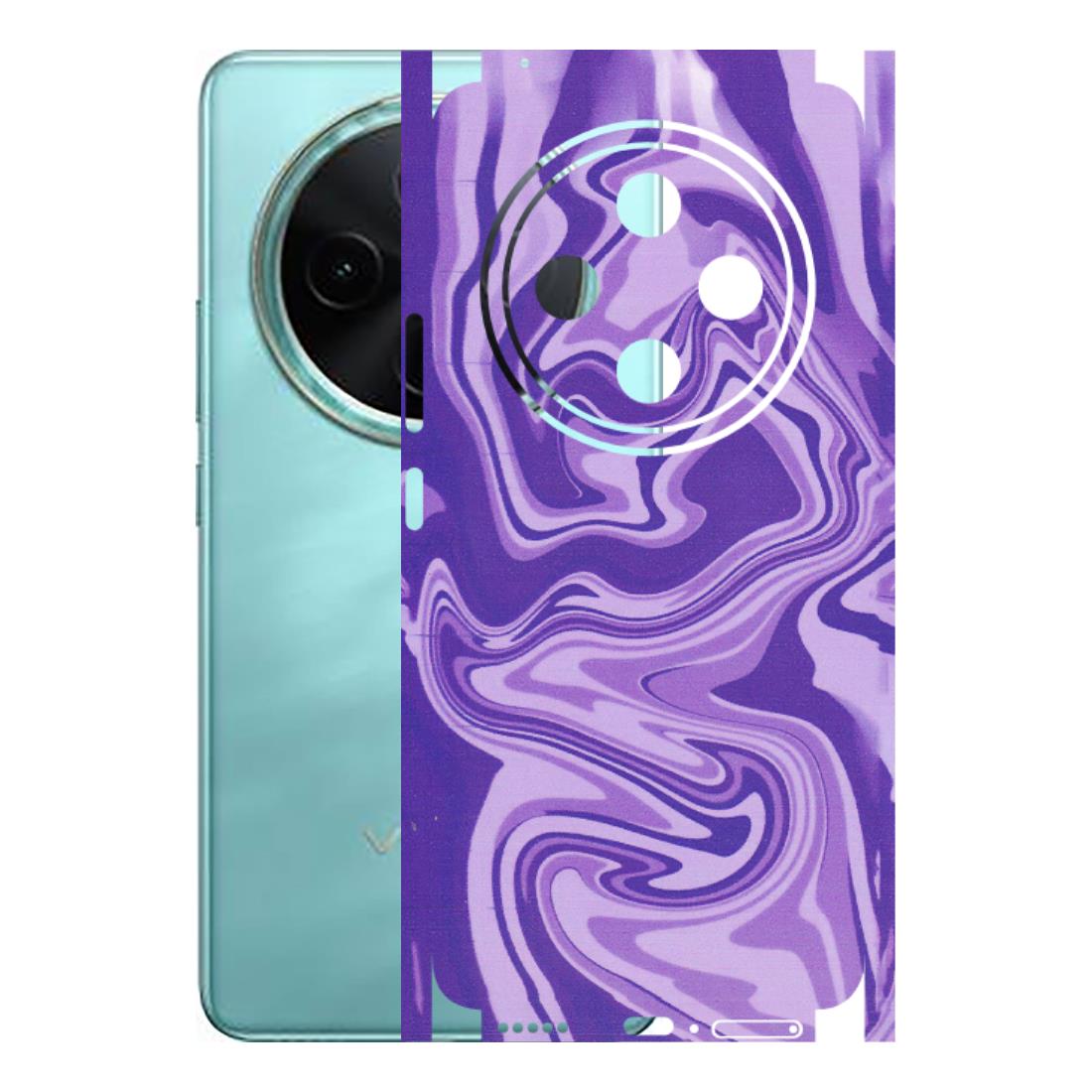 VIVO Z/V/X/T/U/S Series Phone Skins (All Models) - Hazy Purple Nights - Matte Finish (M-14) Vivo T4 5G