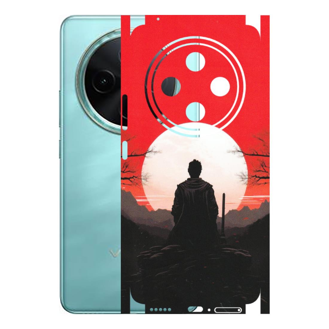 VIVO Z/V/X/T/U/S Series Phone Skins (All Models) - Samurai Anime - Matte Finish (M-141) Vivo T4 5G
