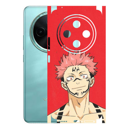 VIVO Z/V/X/T/U/S Series Phone Skins (All Models) - Ryomen Sukuna Fun Anime - Matte Finish (M-153) Vivo T4 5G