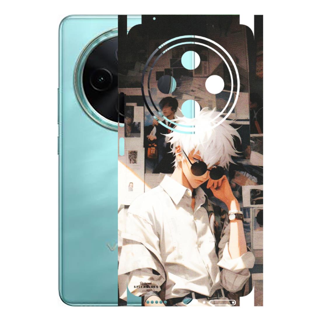 VIVO Z/V/X/T/U/S Series Phone Skins (All Models) - Gojo Satoru Jujustu Kaisen Anime - Matte Finish (M-156) Vivo T4 5G