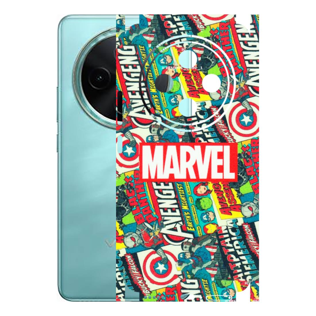 VIVO Z/V/X/T/U/S Series Phone Skins (All Models) - Marvel Comic Lover - Matte Finish (M-30) Vivo T4 5G
