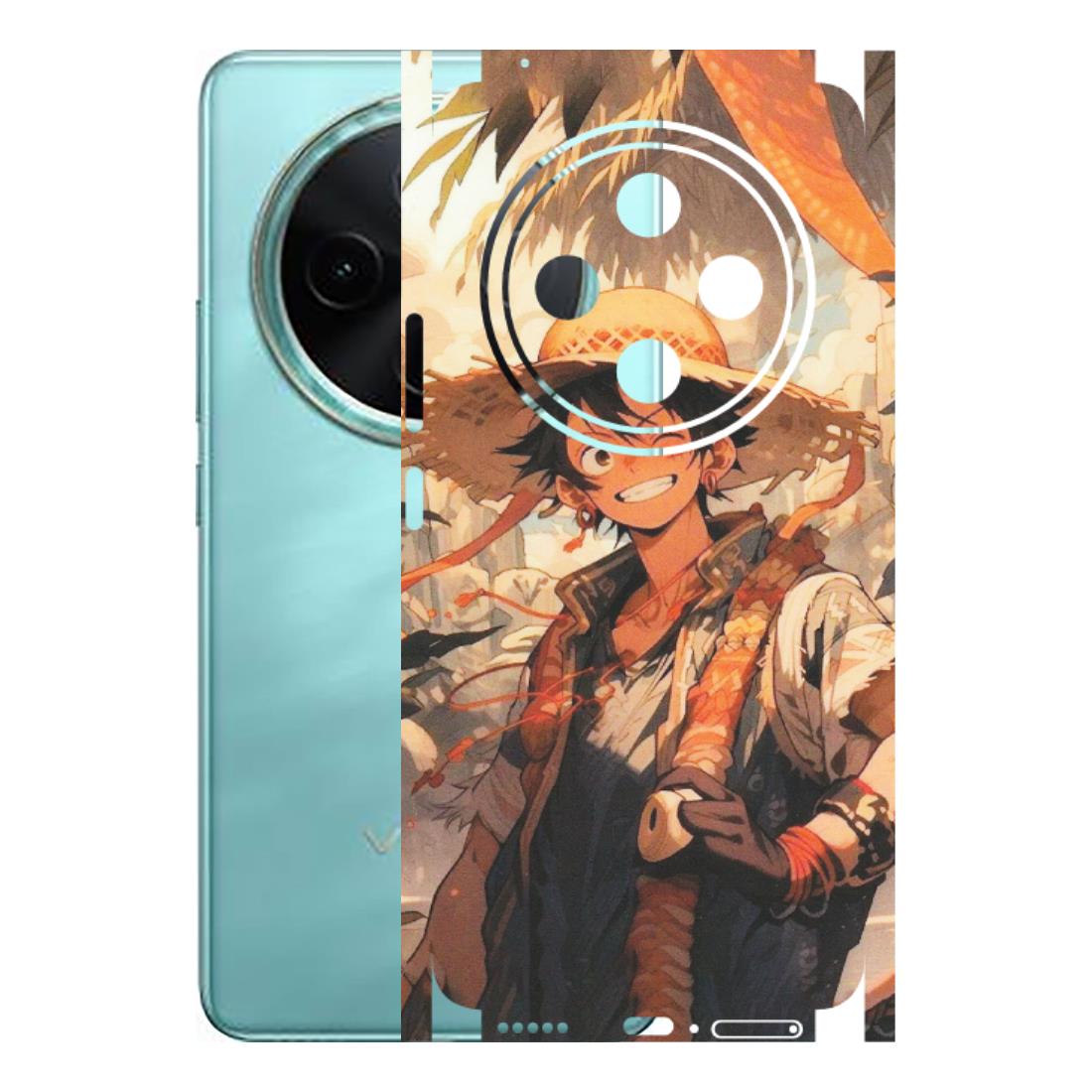 VIVO Z/V/X/T/U/S Series Phone Skins (All Models) - Anime Character Smile - Matte Finish (M-33) Vivo T4 5G