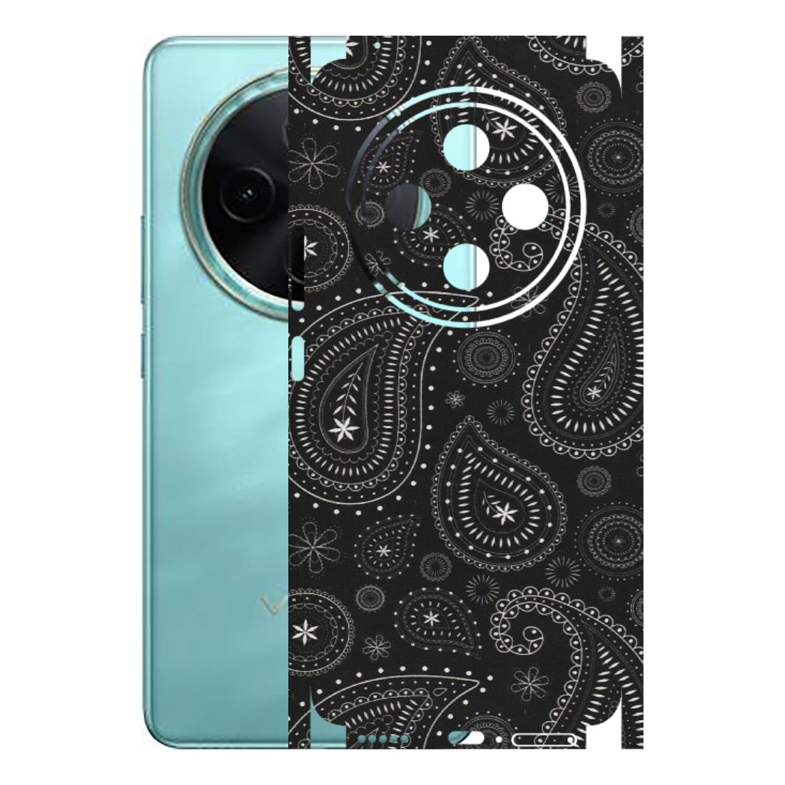 VIVO Z/V/X/T/U/S Series Phone Skins (All Models) - Black Sober Kerry - Matte Finish (M-37) Vivo T4 5G