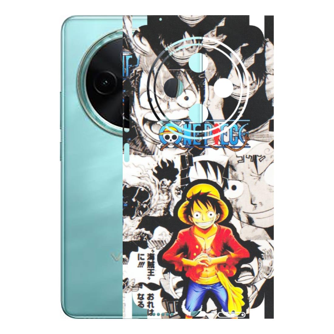 VIVO Z/V/X/T/U/S Series Phone Skins (All Models) - One Piece B&W - Matte Finish (M-63) Vivo T4 5G