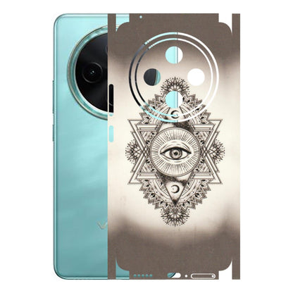 VIVO Z/V/X/T/U/S Series Phone Skins (All Models) - Illuminati Great Eye - Transparent Finish (T-14) Vivo T4 5G