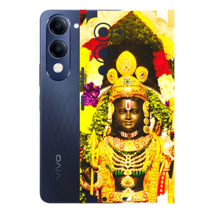 VIVO Z/V/X/T/U/S Series Phone Skins (All Models) - Ram Lalla Ayodhya - 3D Embossed Finish (L-103) Vivo T4 Lite