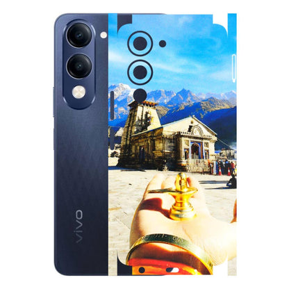 VIVO Z/V/X/T/U/S Series Phone Skins (All Models) - Beauty of Kedarnath - 3D Embossed Finish (L-108) Vivo T4 Lite