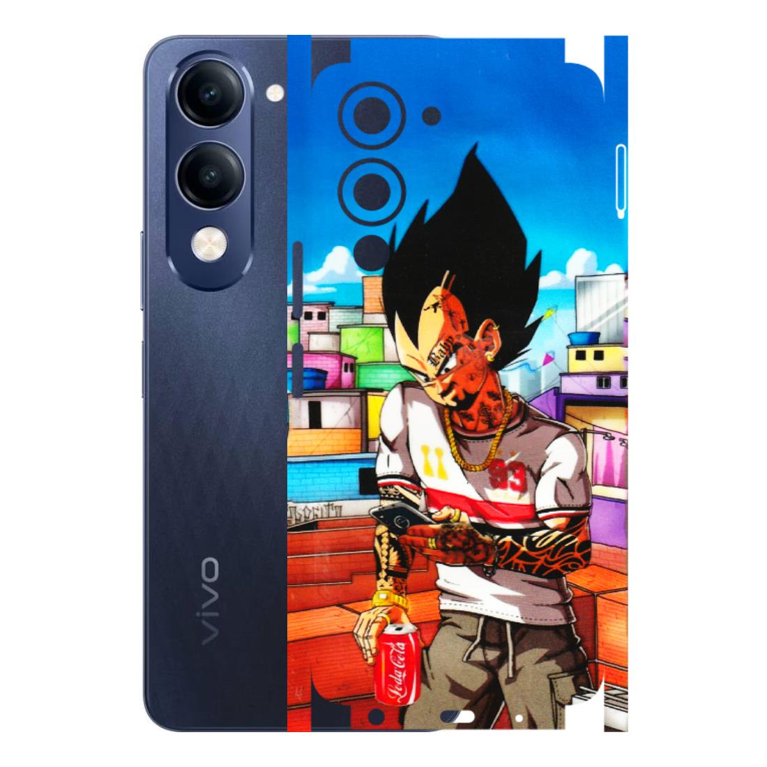 VIVO Z/V/X/T/U/S Series Phone Skins (All Models) - Vegeta - 3D Embossed Finish (L-136) Vivo T4 Lite