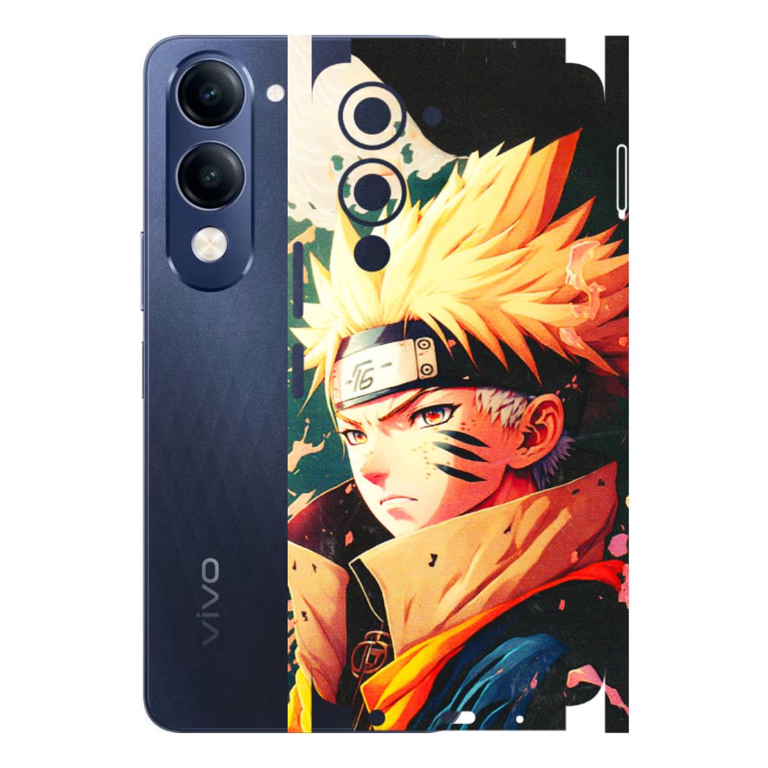 VIVO Z/V/X/T/U/S Series Phone Skins (All Models) - New Naruto - 3D Embossed Finish (L-148) Vivo T4 Lite