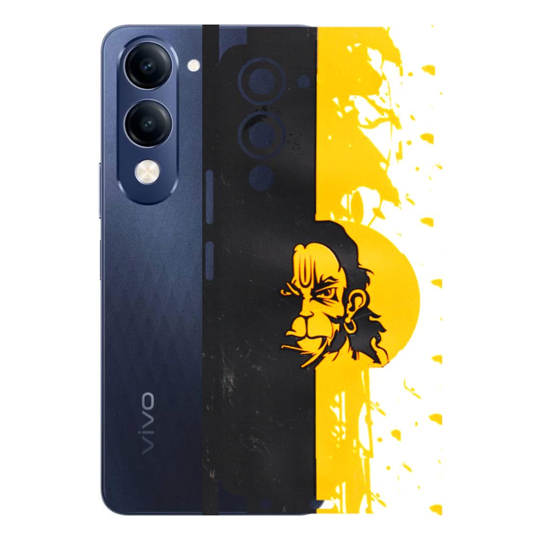 VIVO Z/V/X/T/U/S Series Phone Skins (All Models) - Bajrangbali - 3D Embossed Finish (L-151) Vivo T4 Lite
