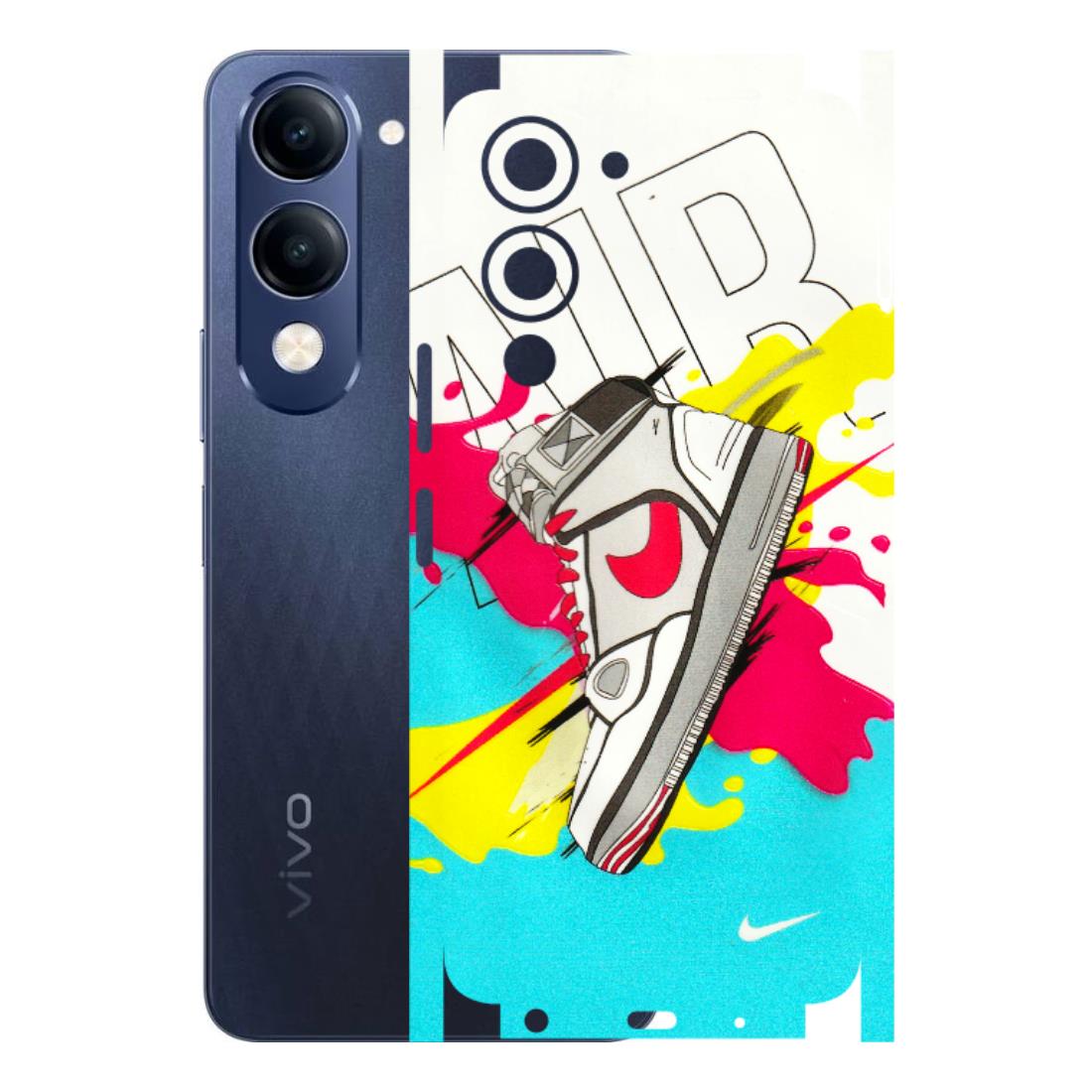 VIVO Z/V/X/T/U/S Series Phone Skins (All Models) - Sneaker - 3D Embossed Finish (L-207) Vivo T4 Lite