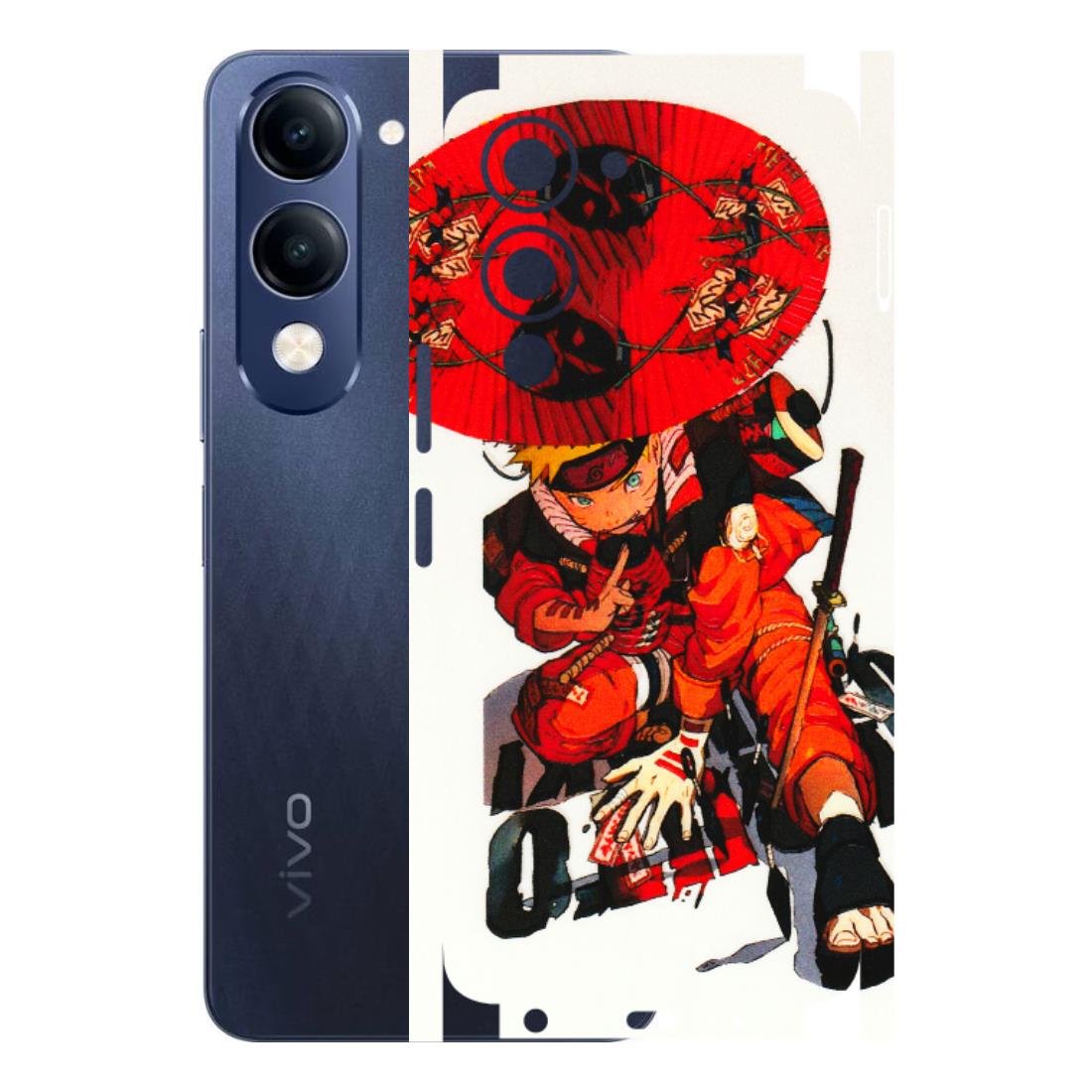 VIVO Z/V/X/T/U/S Series Phone Skins (All Models) - Naruto - 3D Embossed Finish (L-208) Vivo T4 Lite