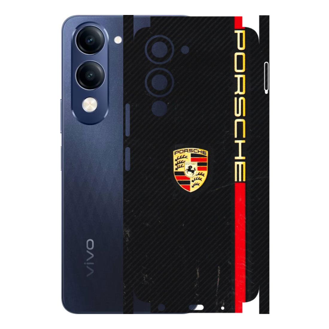VIVO Z/V/X/T/U/S Series Phone Skins (All Models) - Premium Porsche - 3D Embossed Finish (L-225) Vivo T4 Lite